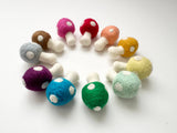 Wool Jamboree - Felt Mushroom Cat Toy