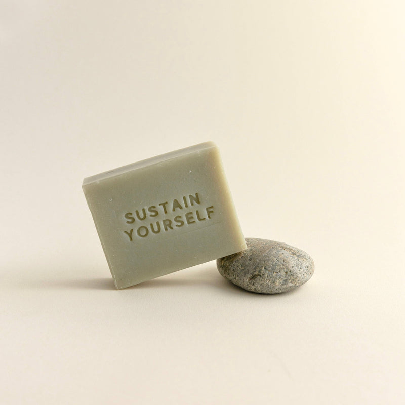 Sustain Yourself - Unscented Green Clay Bar Soap