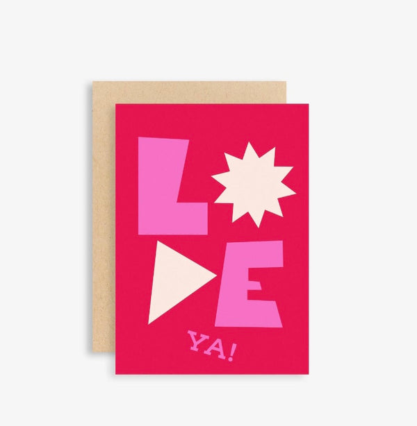 Love Ya! Valentine’s Day Card