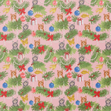 Red Cap Cards - Meowy Christmas Holiday Wrapping Paper