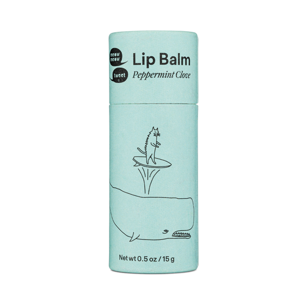 Meow Meow Tweet - Peppermint Clove Vegan Lip Balm