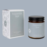 Fontana Candle Co. - Peppermint Bark Essential Oil Beeswax Jar Candle: Non-Toxic