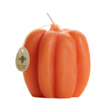 Big Dipper Wax Works - Pumpkin Candles – 100% Pure Beeswax – 3 Sizes Available