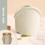 Food Huggers - Reusable Silicone Storage Bag – Jade (400ml)