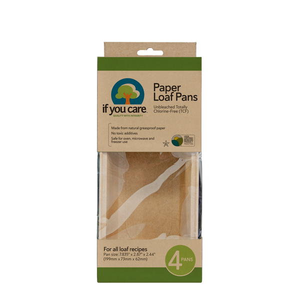 If You Care - Unbleached Loaf Baking Pans