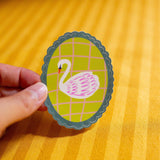 Mae Fox Creative - Swan Sticker