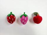 Wool Jamboree - Wool Strawberry Cat Toy