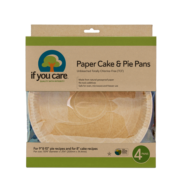 If You Care - Unbleached Cake/Pie Baking Pans