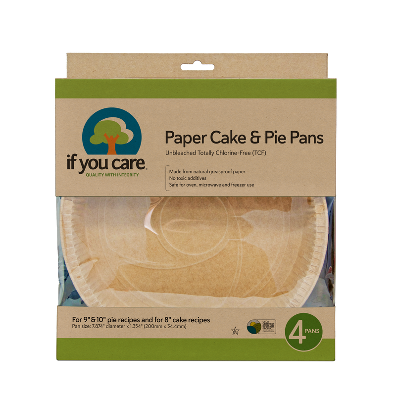 If You Care - Unbleached Cake/Pie Baking Pans