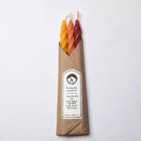 Cave Glow Studio - Sunrise Spiral Beeswax Candles - Set of 3