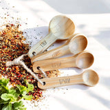 Bamboo Switch - Bamboo Teaspoon Measuring Set