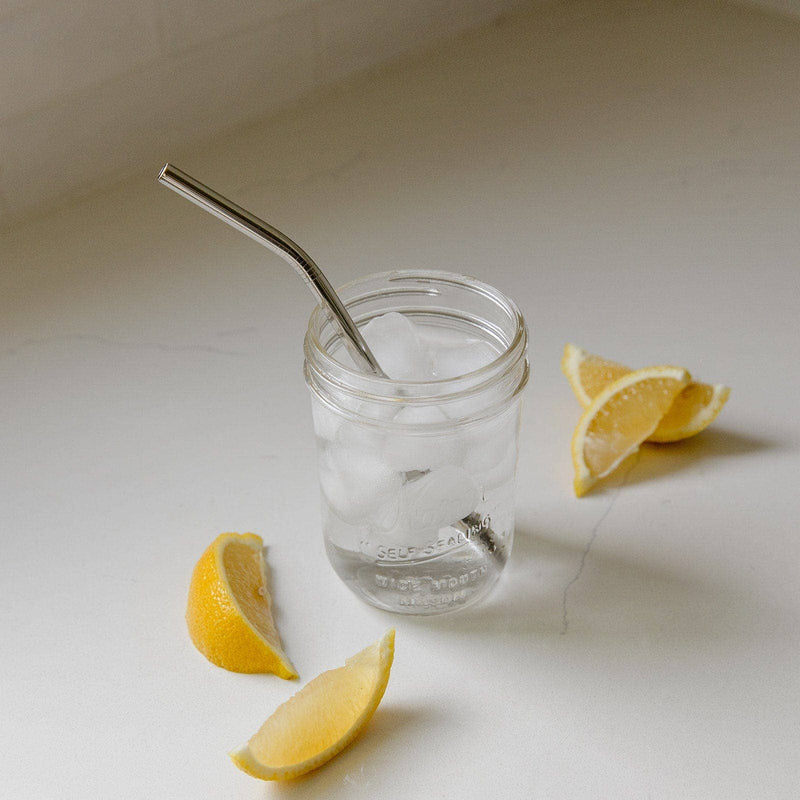 Stainless Steel Bent Straw