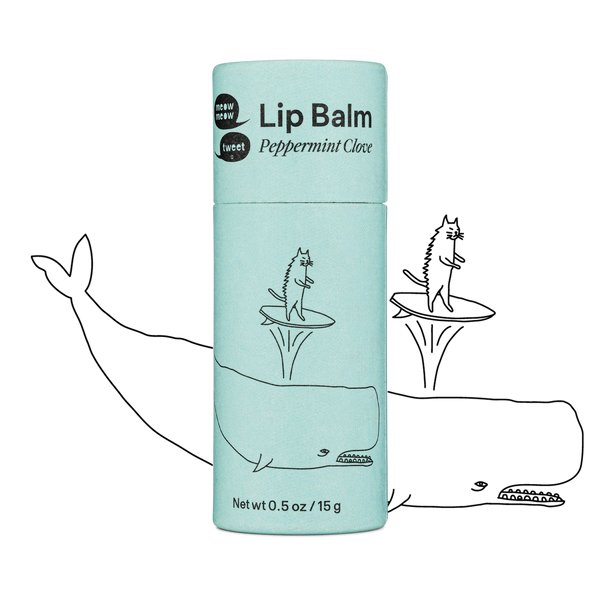 Meow Meow Tweet - Peppermint Clove Vegan Lip Balm