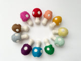 Wool Jamboree - Felt Mushroom Cat Toy
