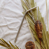 Stainless Steel Bent Straw