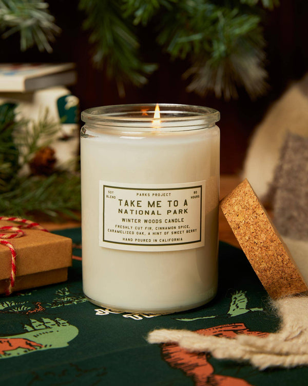 Parks Project - Take Me to the Parks Winter Woods Candle