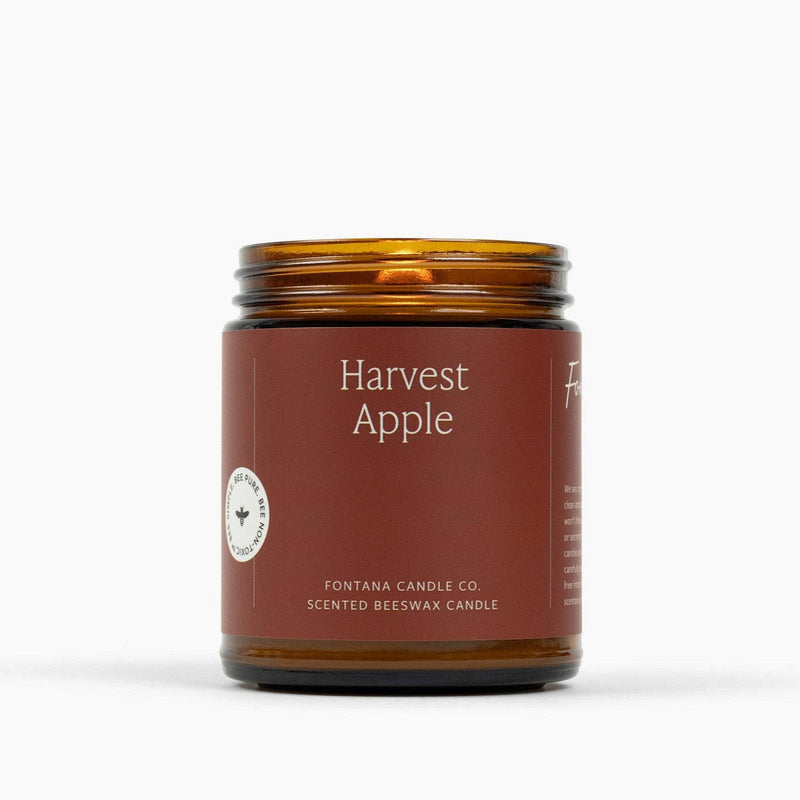Fontana Candle Co. - Harvest Apple Beeswax & Essential Oil Jar Candle