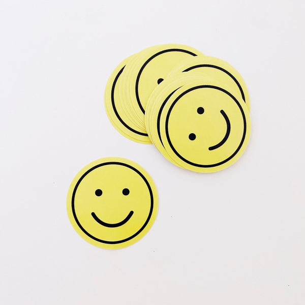 Handpicked Goods - Smiley Face Sticker