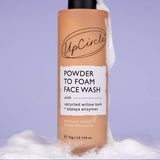 UpCircle USA - Powder-to-Foam Face Wash with Upcycled Willow Bark + Papaya