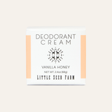 Little Seed Farm - Vanilla Honey Deodorant Cream - Spring Seasonal