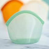 Food Huggers - Reusable Silicone Storage Bag – Juniper (400ml)