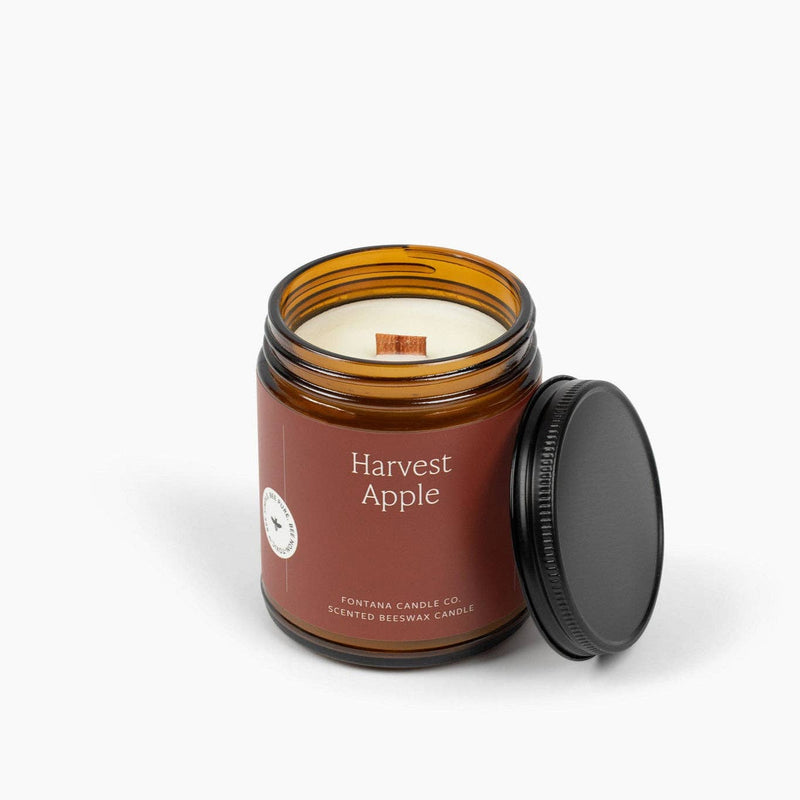 Fontana Candle Co. - Harvest Apple Beeswax & Essential Oil Jar Candle