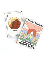 Parks Project - Minimalist National Park Playing Cards