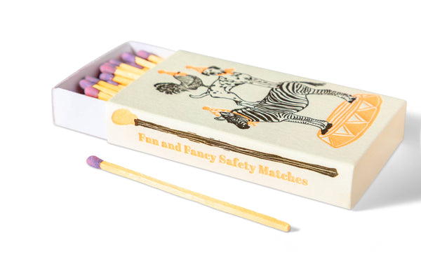 Color Box Design & Letterpress - Party Animals | Fun & Fancy Safety Matches