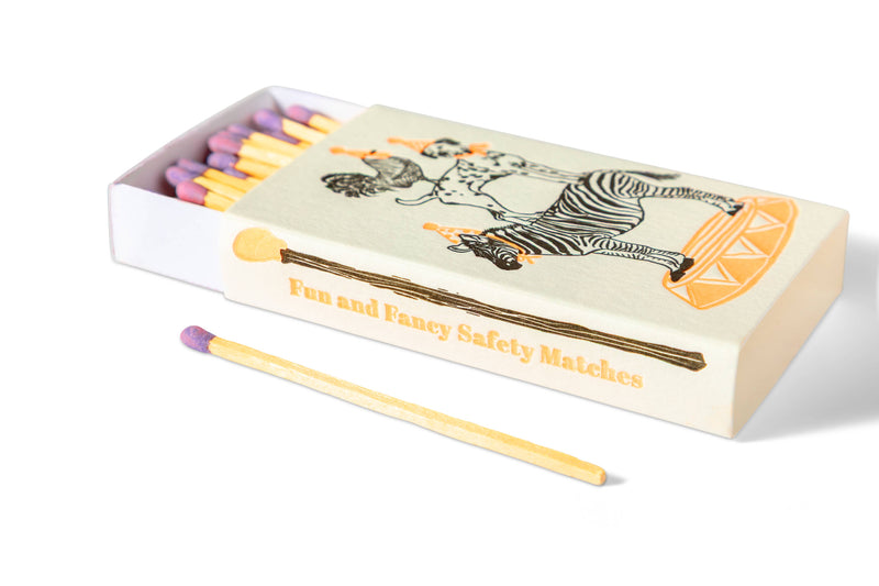 Color Box Design & Letterpress - Party Animals | Fun & Fancy Safety Matches