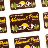 Wild Child Brand - Another National Park Sticker | Retro Funny Outdoor Souvenir