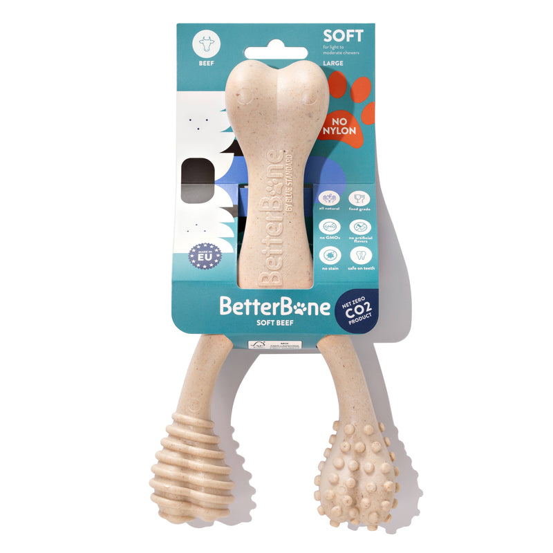 SOFT BetterBone All-Natural Sustainable Chew Toy - For SMALL Dogs