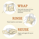 Beeswax Bread Wrap - Meadow Magic