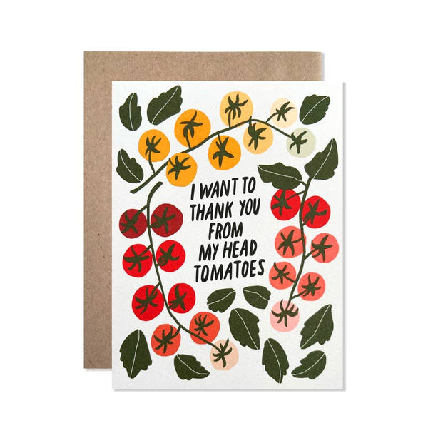 Hartland Cards - Thank you To-ma-toes