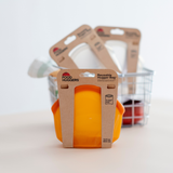 Food Huggers - Reusable Silicone Storage Bag – Amber (400ml)