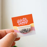 Dainty Comet - Handmade Clay Pyrex Magnets