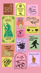 Brass Earth - I Am My Trinkets Vinyl Sticker