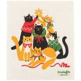 Ecologie - Kitty Carol Chritmas Swedish Dishcloth