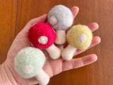 Wool Jamboree - Felt Mushroom Cat Toy