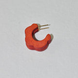 Abalone Mini Hoop Shaped Earrings - BINKY AND LULU