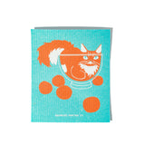 Bromstad Printing Co. - Bowl Cat - Swedish Dishcloth