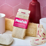 Floofah - 2-in-1 Exfoliating Back Scrubber