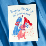 Bromstad Printing Co. - Happy Birthday to Yooooooo! - Risograph Card