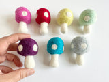 Wool Jamboree - Felt Mushroom Cat Toy