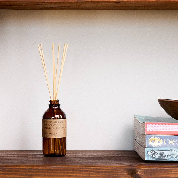 P.F. Candle Co. - Golden Coast - 3.5 oz Reed Diffuser