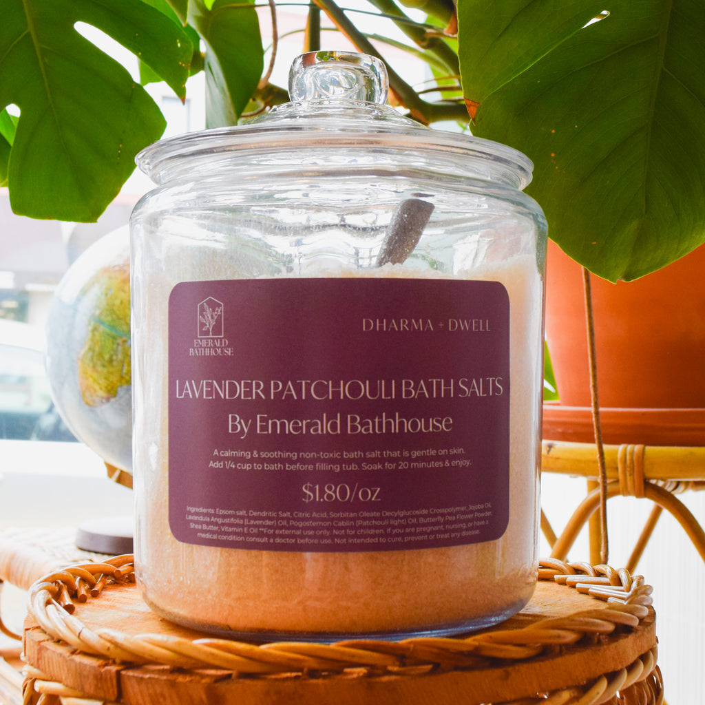 Patchouli bath online salts