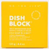 DISH BLOCK® Solid Dish Soap - 4.4 oz bar - Citrus Lemongrass