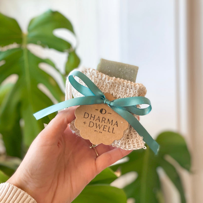 *Holiday Special* Agave Woven Soap Bag + Vegan Body Bar