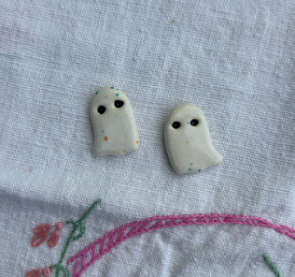 Residential Ghost Handmade Ceramic Magnets