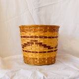 Vintage Wicker Planter Basket