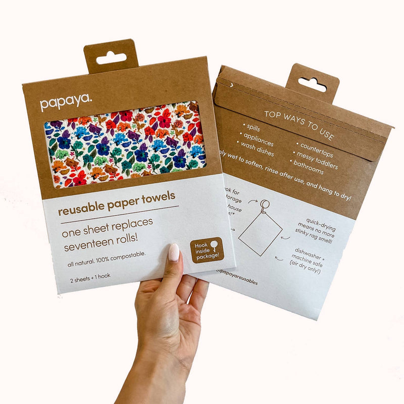 Papaya - Reusable Paper Towel